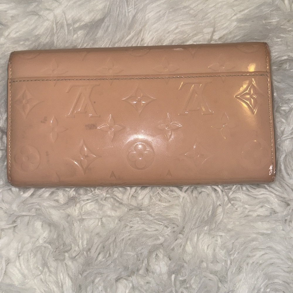 Louis Vuitton Vernis Sarah Compact Wallet Rose Ballerine GUC - Picture 5 of 16